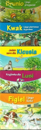 5 miniksiążeczek - Opowieści o zwierzętach - Opracowanie zbiorowe