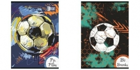 Zeszyt A4/32k linia dwukolorowa Football, 1 szt