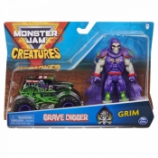 Pojazd Monster Jam 1/64 Grave Digger 2 (6055108/20126733)