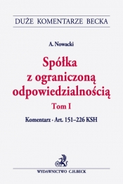 Spółka z ograniczoną odpowiedzialnością Tom I