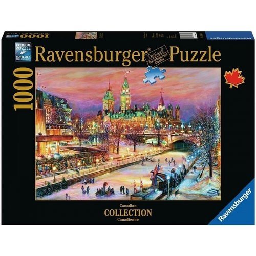 Puzzle 1000: Ottawa zimowy festiwal