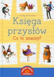 Księga przysłów Co to znaczy (Uszkodzona okładka)