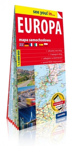 See you! in... Europa 1:4 000 000 w.2019 - Opracowanie zbiorowe
