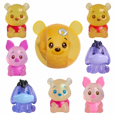 Kapsuła niespodzianka miękkie figurki Squishy Kubuś Puchatek 46469 1szt.mix
