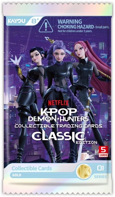 <img src='https://webimage.pl/pics/690/5/d6937187415690.jpg' style='height:440px' /> K-Pop Demon Hunters: Classic Edition - Gold Booster mix