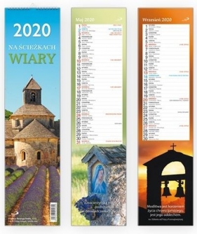 Kalendarz 2020 Ścienny - Na ścieżkach wiary