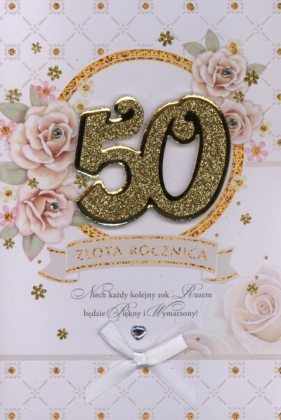 Karnet 50 Rocznica ślubu HM-200-1566