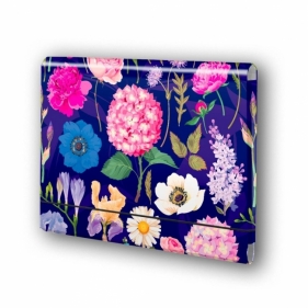 Teczka łamana A4 na gumkę Kwiaty polskie PENMATE