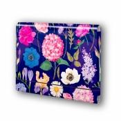 Teczka łamana A4 na gumkę Kwiaty polskie PENMATE