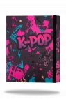 Coolpack, Teczka przestrzenna tekturowa A4 z gumką - K-Pop Dark