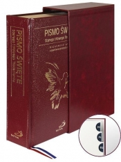Pismo Święte ST i NT (bordowa oprawa, paginatory) - Opracowanie zbiorowe