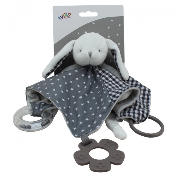 Przytulanka Miluś z dodatkami - Króliczek 18 cm (4831a)