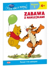 Disney Ucz się z nami Kubuś i przyjaciele Zabawa z naklejkami - Opracowanie zbiorowe