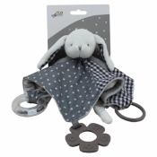 Przytulanka Miluś z dodatkami - Króliczek 18 cm (4831a)