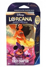Disney Lorcana - First Chapter Starter Deck - Amber Amethyst - Moana Mickey