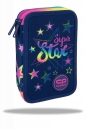 Coolpack, Piórnik podwójny z wyposażeniem Jumper 2 - Stars (F066960)