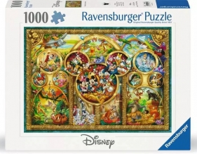 Ravensburger, Puzzle 1000: Najpiękniejsze momenty Disneya (12000469)
