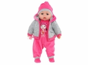 Lalka bobas śpiewa i mówi po polsku 45cm