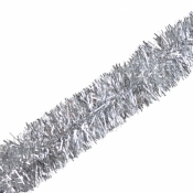 Łańcuch choinkowy srebrny 200cm