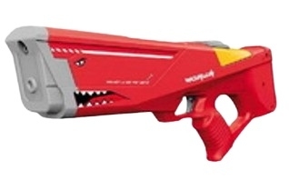 <img src='https://webimage.pl/pics/691/7/d5906196017691.jpg' style='height:440px' /> Pistolet na wodę elektryczny czerwony Rekin