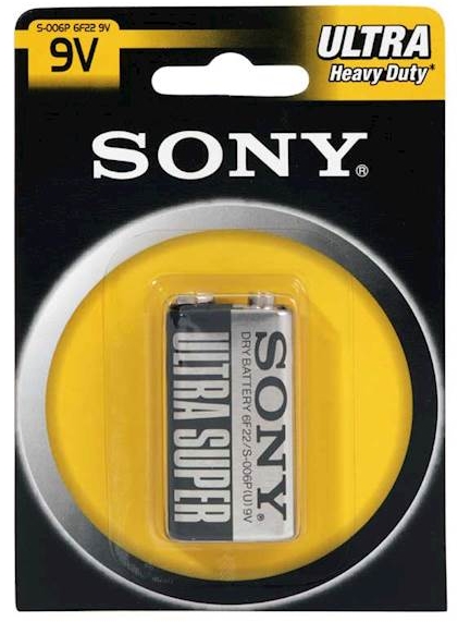 Bateria Sony 6F22 1/BL 9V