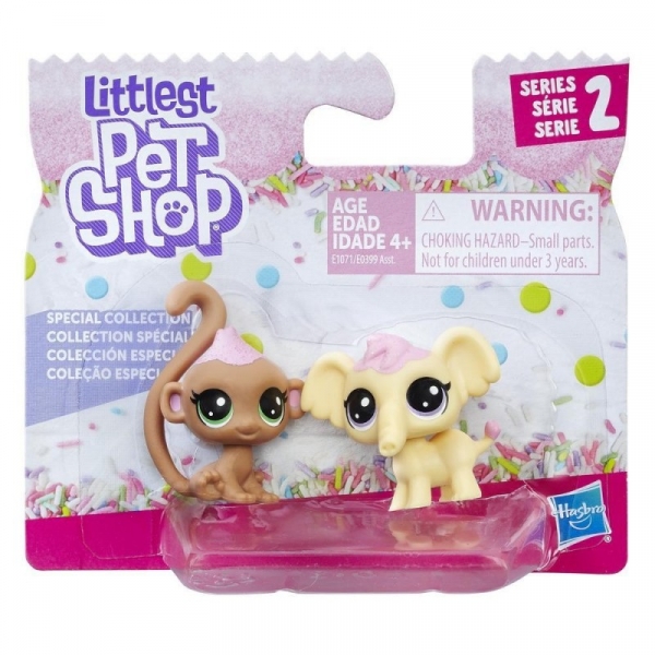 Littlest Pet Shop Lukrowe zwierzaki Wild dwupak (E0399/E1071)