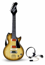 Zabawkowa gitara elektryczna z mikrofonem