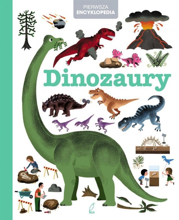 Pierwsza Encyklopedia. Dinozaury (Uszkodzona okładka)