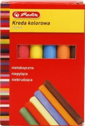 Kreda kolorowa 12 sztuk