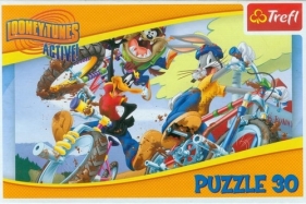 Puzzle 30: Looney Tunes Rajd rowerowy (18169)