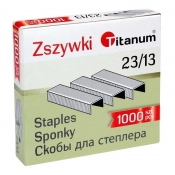 Zszywki Titanum 23/13, 1000 szt. (101229)