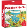 Puzzle Kids: Dzikie Zwierzęta Wiek: 3+