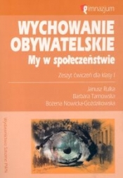 Wychowanie obywatelskie 3 My w społeczeństwie Zeszyt ćwiczeń