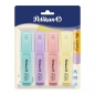 Zakreślacze Pelikan Signal Pastel, 4 kolory