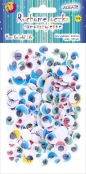 Ruchome oczka samoprzylepne 100szt