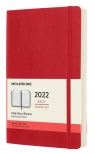 Kalendarz 2022 dzienny 12ML scarlet red