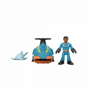 Figurka Nurka Imaginext z rekinem (GKG82/GKG85)
