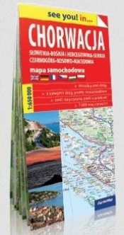 See you! in...Chorwacja 1:650 000 mapa w.2019 - Opracowanie zbiorowe