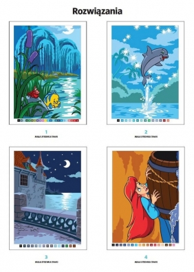 Art therapy. Kolorowanka antystresowa. Disney. W wodzie i nad wodą. Zagadkowe rysunki - Karam Alexandre