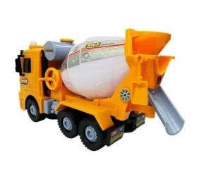Betoniarka na baterie, żółta - Generator baniek (6646)
