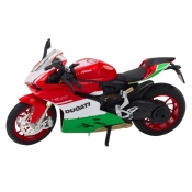 Motocykl metalowy ze światłem i dźwiękiem 1:12