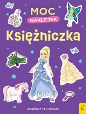 Moc naklejek. Księżniczka