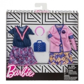 Barbie ubranka z akcesoriami 2 pak 4