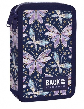 Piórnik podwójny BackUp z wyposażeniem - Wróżki (PB7DW04)