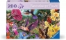  Ravensburger, Puzzle 200: Kwiaty i motyle (12001369)Wiek: 9+