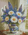 Diametowa mozaika - Rumiany i łubiny 40x50cm