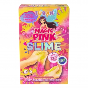 Tuban Slime, Zestaw DIY Slime - Magic Pink XL (TU3569)