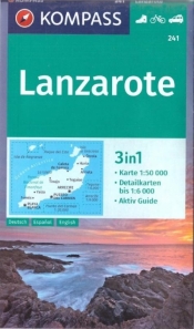 Lanzarote 1:50 000 Kompass - Praca zbiorowa