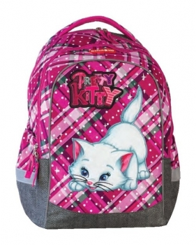 Plecak szkolny dwukomorowy Pretty Kitty