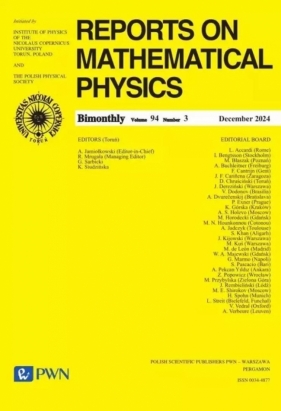 Reports on Mathematical Physics 94/3 - Opracowanie zbiorowe